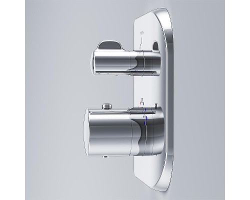 Смеситель для душа AM.PM Sensation F3075600 с термостатом Хром