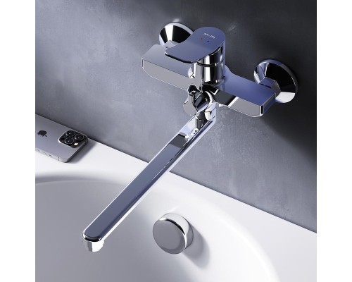 Смеситель для ванны AM.PM X-Joy F85A90000 универсальный Хром