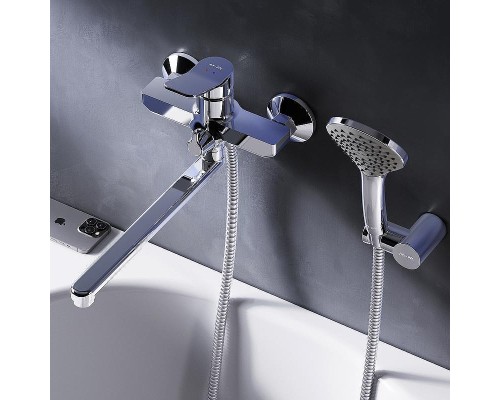 Смеситель для ванны AM.PM X-Joy F85A95000 универсальный Хром