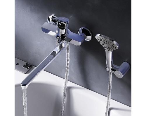 Смеситель для ванны AM.PM X-Joy F85A95000 универсальный Хром