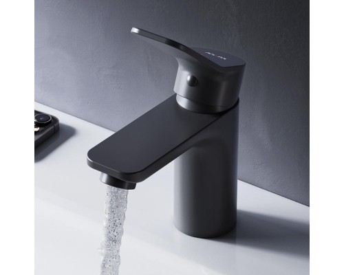 Смеситель для раковины AM.PM X-Joy F85A02122 Черный матовый