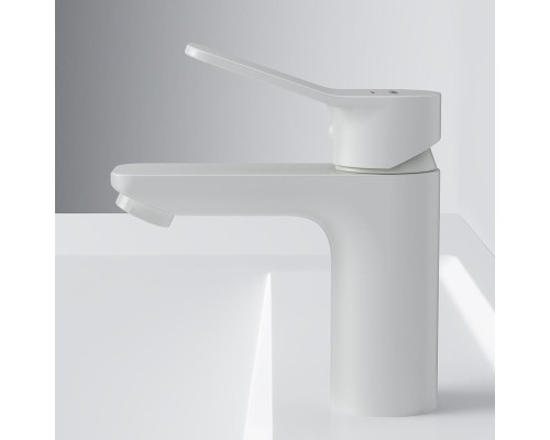 Смеситель для раковины AM.PM X-Joy F85A02133 Белый матовый