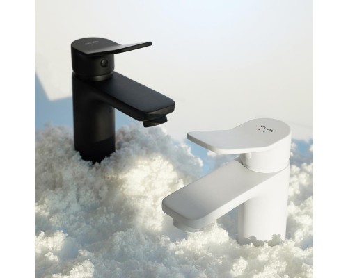 Смеситель для раковины AM.PM X-Joy F85A02133 Белый матовый