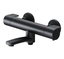 Смеситель для ванны AM.PM X-Joy F85A50022 с термостатом Черный матовый