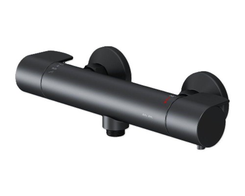 Смеситель для душа AM.PM X-Joy F85A40022 с термостатом Черный матовый