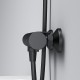 Смеситель для душа AM.PM X-Joy F85A40022 с термостатом Черный матовый