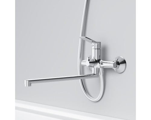 Смеситель для ванны AM.PM X-Joy F85A90200 универсальный цвет Хром