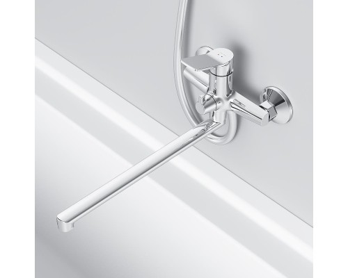 Смеситель для ванны AM.PM X-Joy F85A90200 универсальный цвет Хром