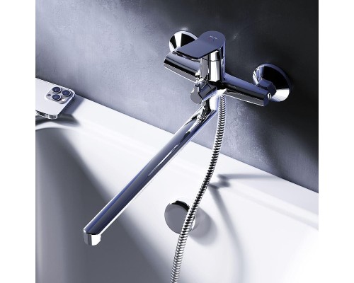 Смеситель для ванны AM.PM X-Joy F85A90200 универсальный цвет Хром