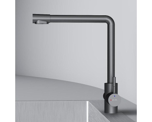 Смеситель для кухни AM.PM X-Joy S F85B05722 Черный матовый