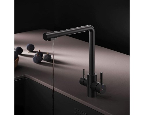 Смеситель для кухни AM.PM X-Joy S F85B05722 Черный матовый