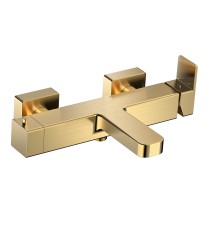 Смеситель для ванны AQUAme Savona AQM6812BG цвет Золото шлифованное