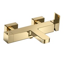 Смеситель для ванны AQUAme Savona AQM6812GG цвет Золото глянцевое