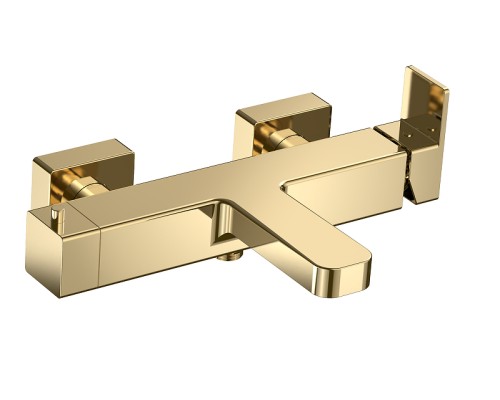 Смеситель для ванны AQUAme Savona AQM6812GG цвет Золото глянцевое