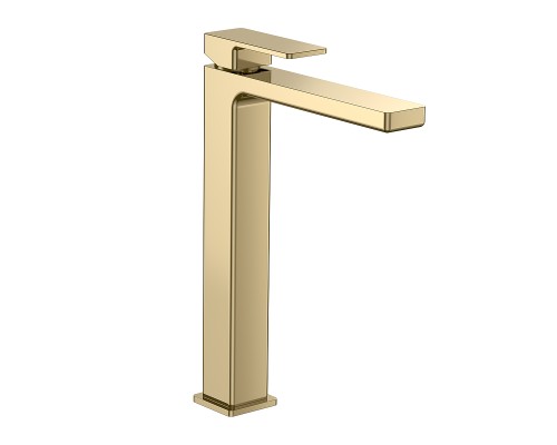 Смеситель для раковины AQUAme Savona AQM6814GG цвет Золото глянцевое