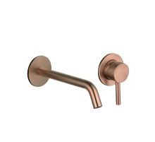 Смеситель для раковины AQUAme Siena AQM6215BC цвет Медь шлифованная