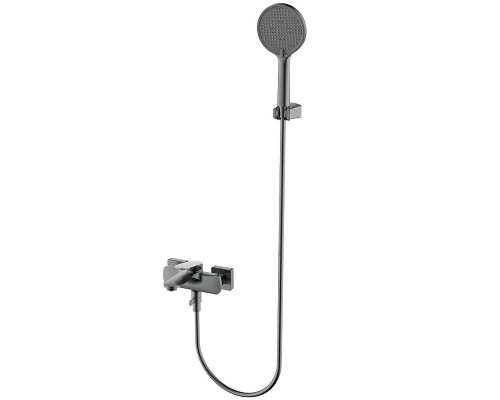 Смеситель для ванны AQUAme Imola AQM6712GM цвет Оружейная сталь