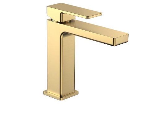 Смеситель для раковины AQUAme Savona AQM6810BG цвет Золото шлифованное