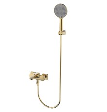 Смеситель для ванны AQUAme Imola AQM6712BG цвет Золото шлифованное