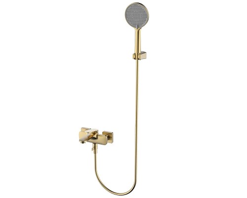 Смеситель для ванны AQUAme Imola AQM6712BG цвет Золото шлифованное