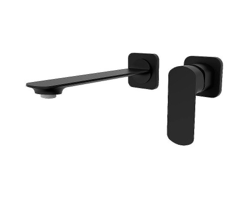 Смеситель для раковины AQUAme Monza AQM6315MB Черный матовый