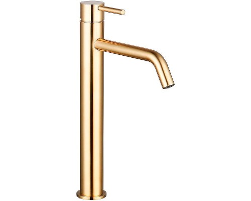 Смеситель для раковины AQUAme Siena AQM6214GG Золото глянцевое