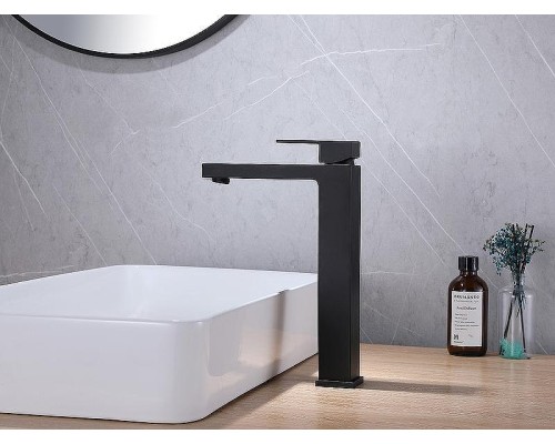 Смеситель для раковины Abber Daheim AF8211B Черный матовый