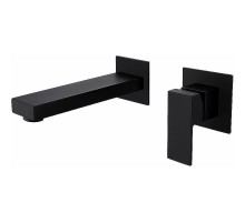 Смеситель для раковины Abber Daheim AF8212B Черный матовый