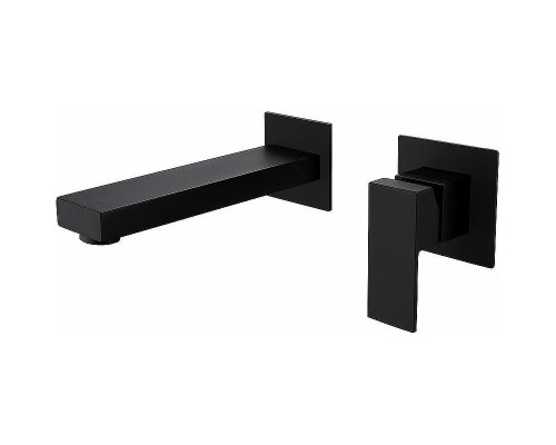 Смеситель для раковины Abber Daheim AF8212B Черный матовый