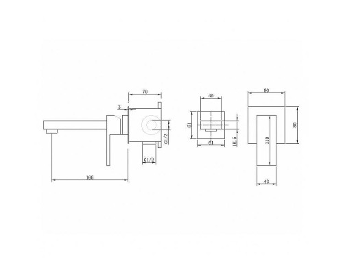 Смеситель для раковины Abber Daheim AF8212NG Никель
