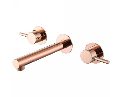 Смеситель для раковины Abber Emotion AF88121RG Розовое золото