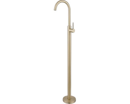 Смеситель для раковины Abber Wasser Kreis AF8141G Золото матовое