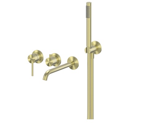 Смеситель для ванны Abber Wasser Kreis 316 AF8130BG цвет Золото брашированное