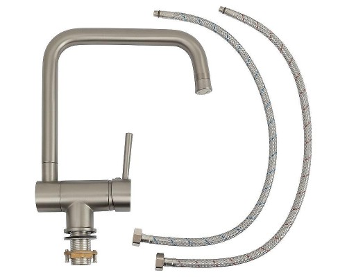 Смеситель для кухни Allen Brau Fenster 5.60004-BN Никель брашированный