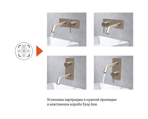 Смеситель для раковины Allen Brau Priority 5.31003-BN Никель брашированный