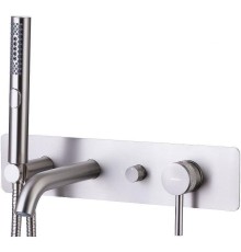 Смеситель для ванны Allen Brau Priority 5.31006-BN Никель брашированный