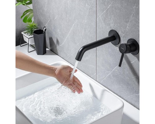 Смеситель для раковины Allen Brau Priority 5.31030-31 Черный матовый