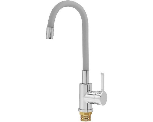 Смеситель для кухни Aringa Твид AR02022GR Хром Серый