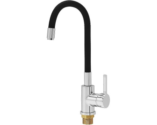 Смеситель для кухни Aringa Твид AR02023BL Хром Черный