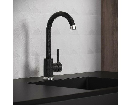 Смеситель для кухни Aringa Вико AR02018BL Черный