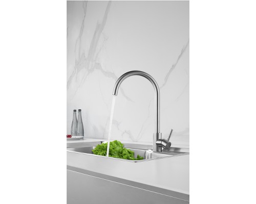 Смеситель для кухни Arrow AG4510M цвет Никель матовый