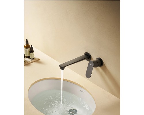 Смеситель для раковины Arrow ARM12848H цвет Черный матовый