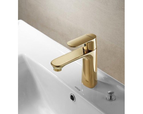 Смеситель для раковины Arrow AMP11848J цвет Золото