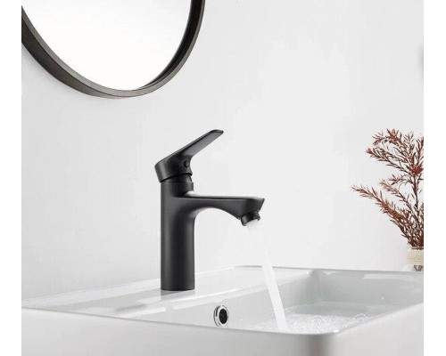 Смеситель для раковины Arrow AG4127MB цвет Черный матовый