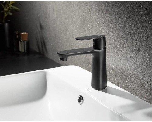 Смеситель для раковины Arrow AMP11848BC цвет Черный матовый