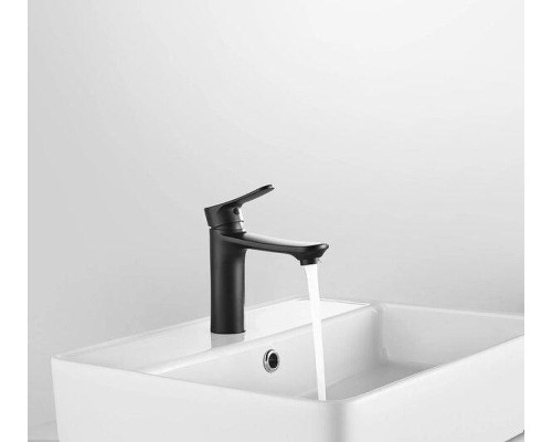 Смеситель для раковины Arrow AG4106MB цвет Черный матовый