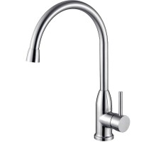 Смеситель для кухни BelBagno BB-LAM09B-IN Нержавеющая сталь