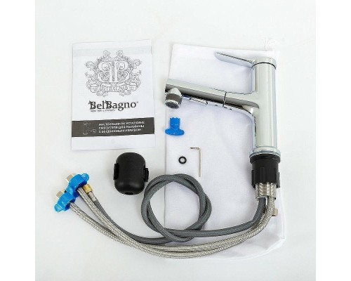 Смеситель для раковины BelBagno BB-LVMD-CRM-W0 Хром