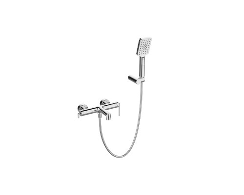 Смеситель для ванны BelBagno Acqua ACQUA-VASM/DFS-CRM цвет Хром