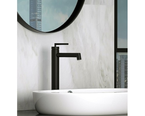 Смеситель для раковины BelBagno Acqua ACQUA-LMC-NERO Черный матовый